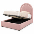 lit-enfant-avec-rangement-hydraulique-et-tete-arrondie-en-velours-rose-gcvsyu7873ym